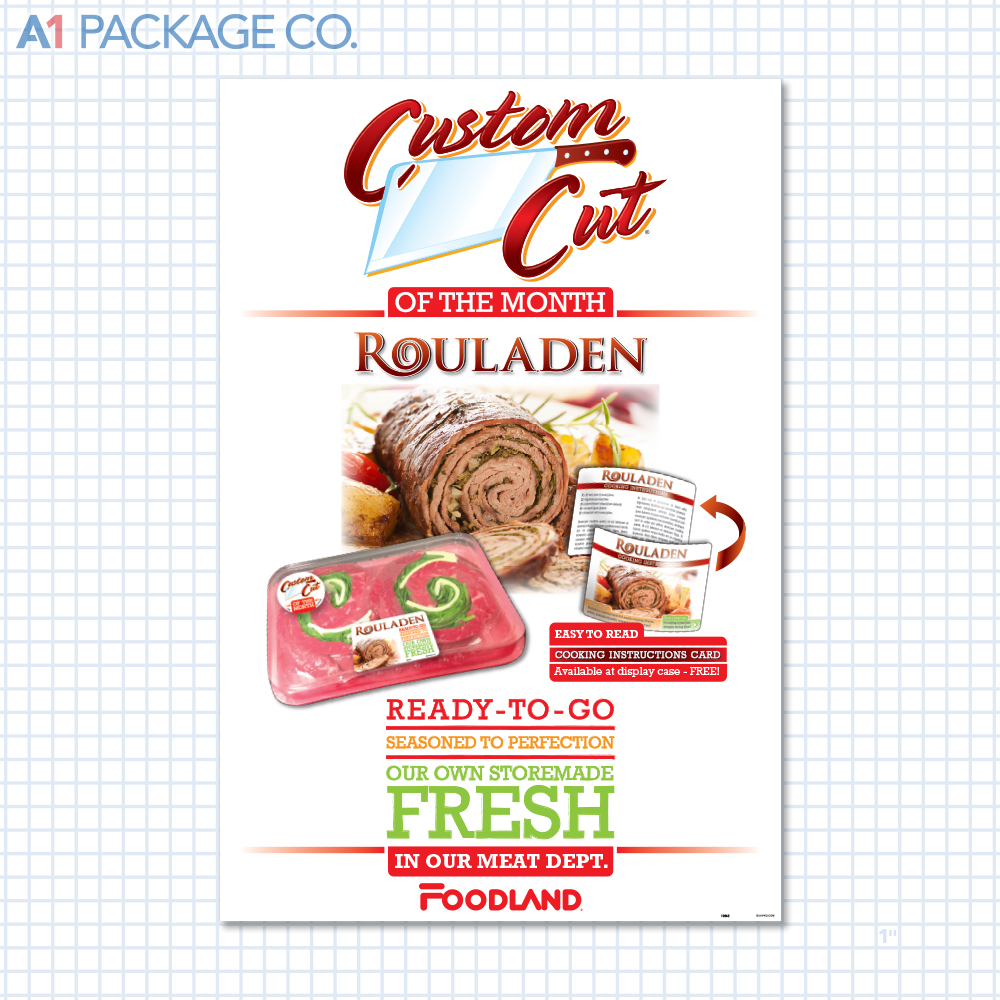 Foodland Rouladen Signicade Graphic (24x36 inch)