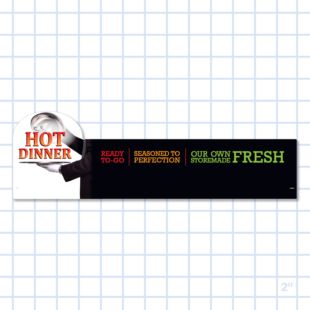 Hot Dinner Ready to Go Large Case Divider (26x8 Inch)
